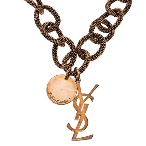 Yves Saint Laurent Chain Necklaces 